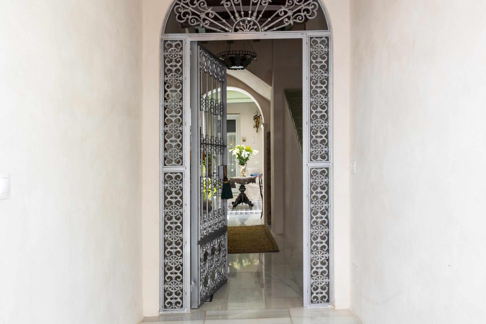 Casa Portus Gaditanus S XVIII Patio Andaluz El Puerto de Santa María Camera foto