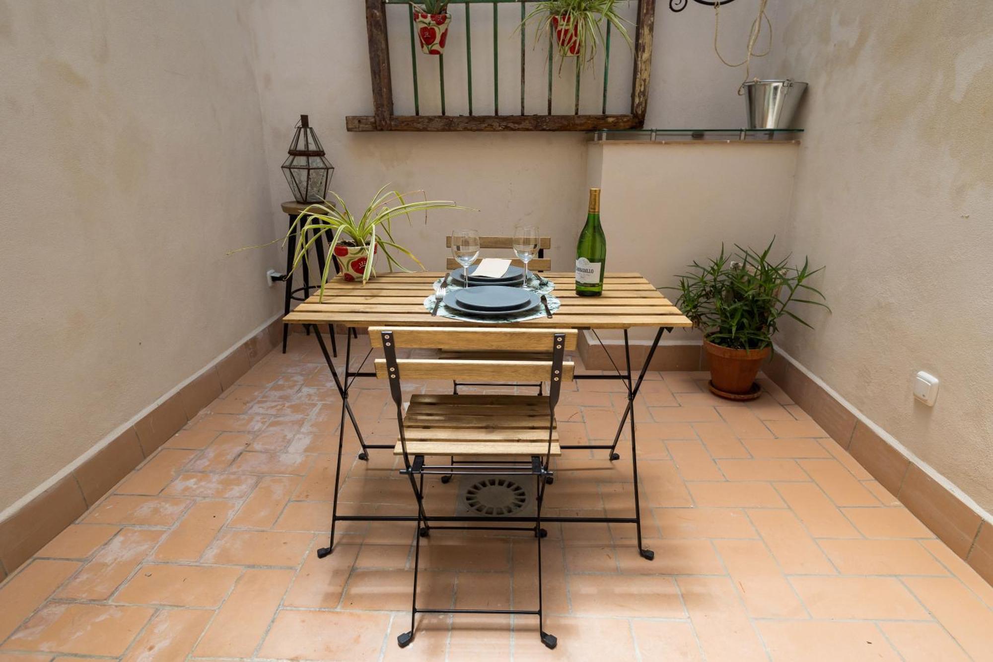 Casa Portus Gaditanus S XVIII Patio Andaluz El Puerto de Santa María Camera foto